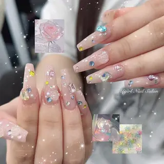 ネイル 🪄mimi🎀 Midori🪽のネイルデザイン