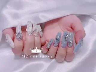 ネイル 長さだし専門店 M2　rikaのネイルデザイン