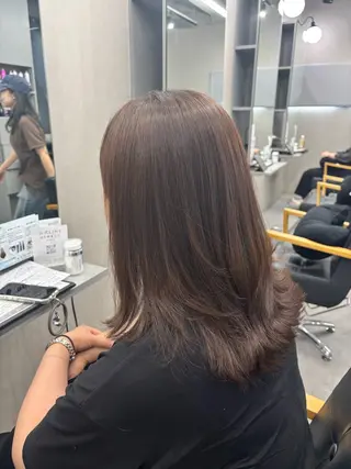 ロング カラー PALO もかのヘアスタイル