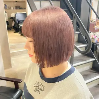 ショート 垢抜け透明感カラー 🧚🏻♀️ミユウのヘアスタイル