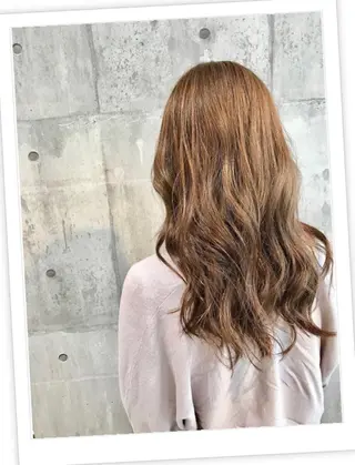 ロング カラー パーマ ヘアアレンジ メンズ キッズ ネイル マツエク・マツパ EnBlesS西宮 マンツーマン神道有基のヘアスタイル