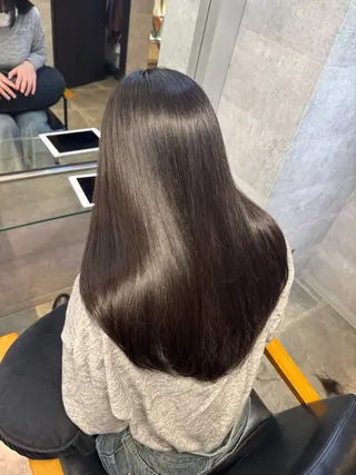 ロング 髪質改善池袋𓊆 大士𓊇ダブルカラーのヘアスタイル