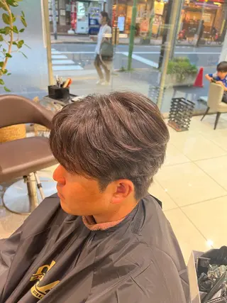 パーマ メンズ SENA 再現性 パーマと縮毛矯正のヘアスタイル