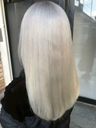 ロング カラー ハイトーン/韓国風/ 艶髪/吉祥寺のヘアスタイル