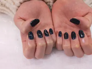 ネイル はばすみれ🎀ﾈｲﾙ 光ﾌｪｲｼｬﾙ ﾍｱのネイルデザイン