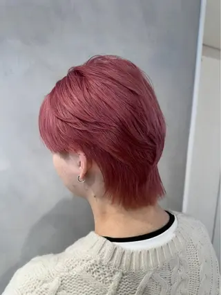 ショート カラー メンズ 渋谷うる艶カラー 🦊あらし🦊のヘアスタイル