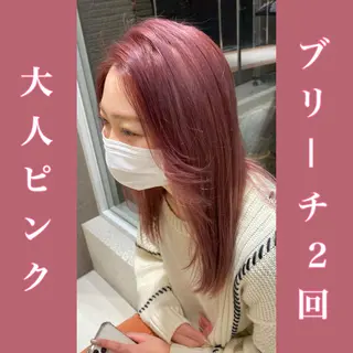 カラー 【BIBBIDI】 MIKIのヘアスタイル