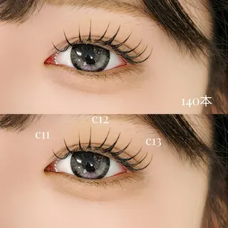 マツエク・マツパ 1ka.🎀 avec amourのマツエク・マツパデザイン