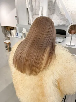 ロング カラー お悩み解決縮毛矯正 レイヤー達人柴崎大樹のヘアスタイル