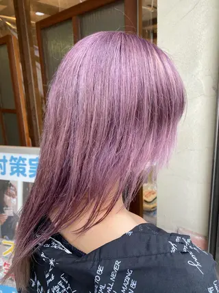 ロング カラー パーマ ヘアアレンジ メンズ キッズ ネイル マツエク・マツパ 🌈髪質改善・美髪矯 正・平野瀬乃🌈のヘアスタイル