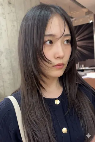 ロング 髪質改善/縮毛矯正 カラニのヘアスタイル