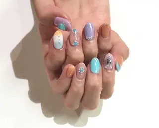 ネイル 舞田 苑香のネイルデザイン