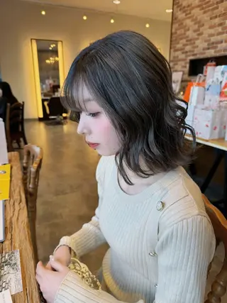 ミディアム yuimarl切田 はじめ✨のヘアスタイル
