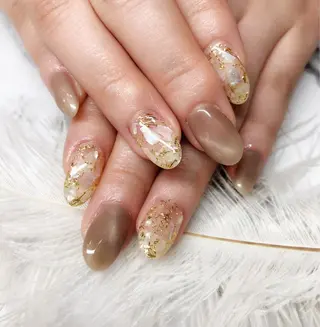 ネイル マジック ミラーのネイルデザイン