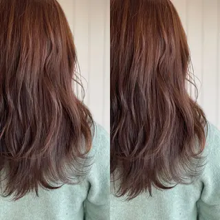 ロング カラー Snaly カラー特化ページのヘアスタイル