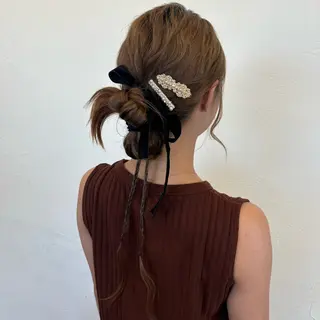 ヘアアレンジ 🩵似合わせカット/ カラー/あさか 🩵のヘアスタイル