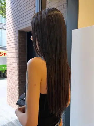 ロング カラー SALOWIN熊本 yuseiのヘアスタイル