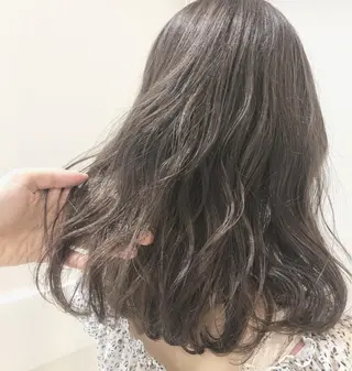 セミロング sano sayakaのヘアスタイル
