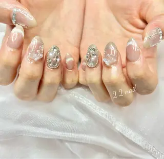 ネイル 🍒Luvia ワンホンネイルのネイルデザイン