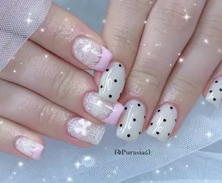 ネイル Purasia高橋✧ マグ/ワンホン/地雷のネイルデザイン