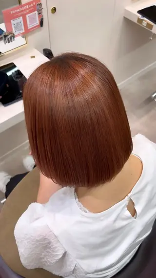 ショート 🎀FACE。暖色 カラー/カスミ🤍のヘアスタイル