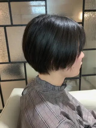 ショート 安永 涼のヘアスタイル