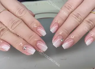 ネイル 神田 ココナッツのネイルデザイン