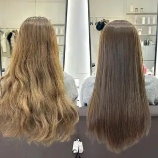 ロング EIGHT plum TOKIOリミテッドのヘアスタイル
