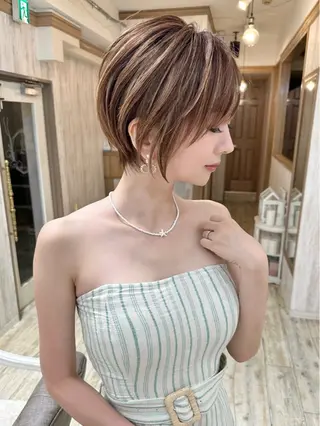 ショート 天方 児太郎のヘアスタイル