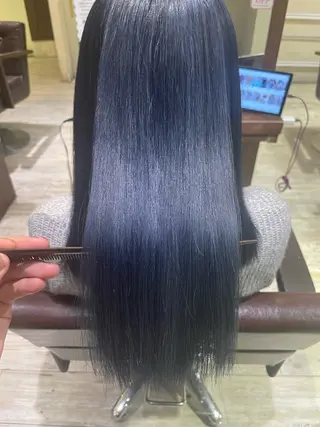 ミディアム 髪質改善/ 梅田中崎町/宮里のヘアスタイル