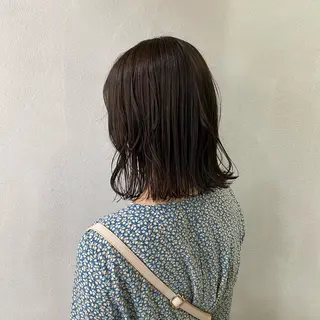 ショート カラー ボブ/マンツーマン ミヒラケイタのヘアスタイル