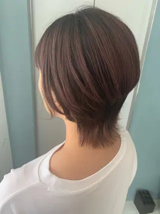 ショート カラー 船津武俊 フナツタケトシのヘアスタイル