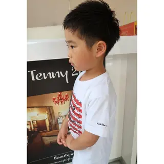 ショート キッズ tenny調布 いしまつのヘアスタイル