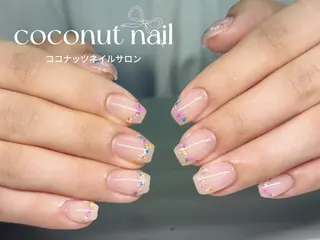 ネイル 神田 ココナッツのネイルデザイン