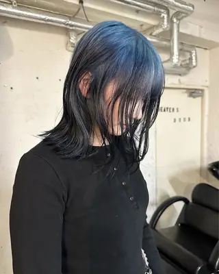 ミディアム 宇野愛華∕ パーマスタイルのヘアスタイル