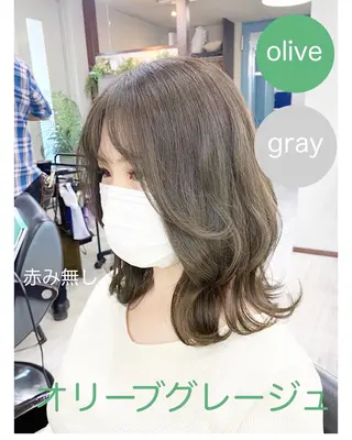 ミディアム カラー ＊横浜駅＊ 金子 誠也のヘアスタイル