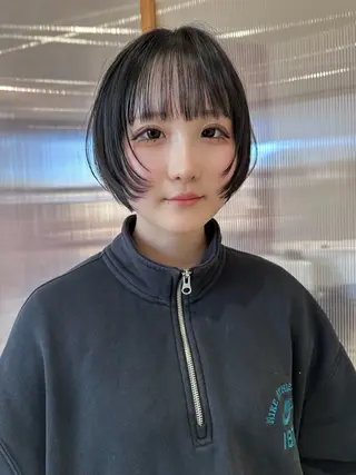 ショート 岡本 陵のヘアスタイル