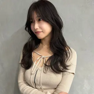 ロング カラー 本場の韓国ヘア 🇰🇷 中尾 崇人のヘアスタイル