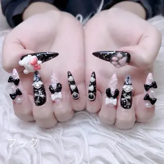 ネイル princess スカルプ専門店のネイルデザイン