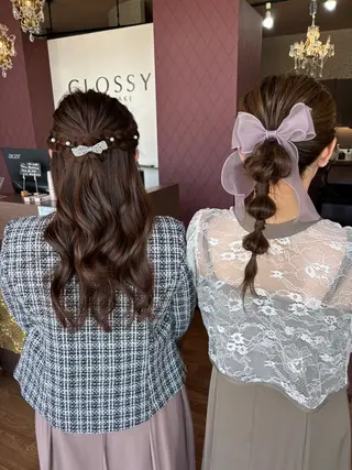 ヘアアレンジ 飛彈 優風のヘアスタイル