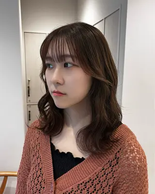 ミディアム カラー 🔥メンズパーマ🔥 鈴木 翔斗のヘアスタイル