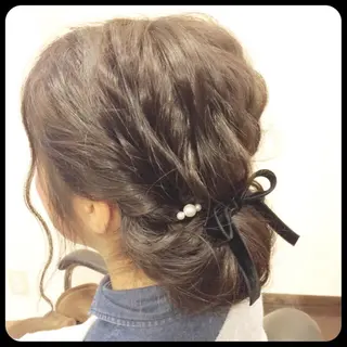 ロング ヘアアレンジ 沢田 瞳のヘアスタイル