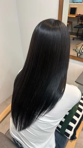 ロング カラー ヘアアレンジ 💎韓国ヘア/ 艶カラー💎souのヘアスタイル