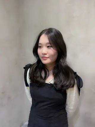 ミディアム カラー ヘアアレンジ 🫧艶髪矯正 髪質改善🫧 大介のヘアスタイル