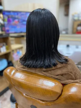 ミディアム 後藤 征信のヘアスタイル