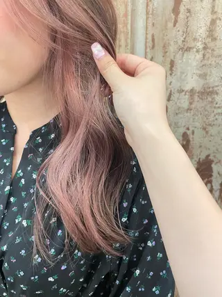 カラー Miu/韓国ヘア/ レイヤーカットのヘアスタイル