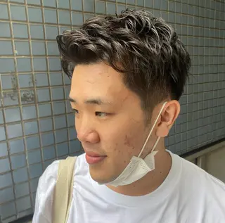 メンズ 柏メンズパーマ特化 蛯谷 晃裕のヘアスタイル