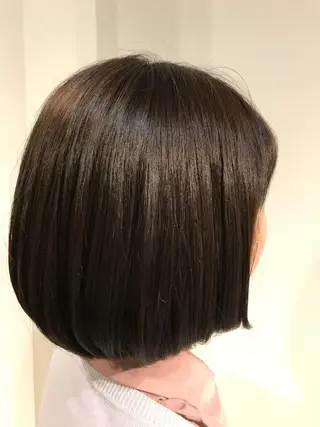 ミディアム ながやま まいのヘアスタイル