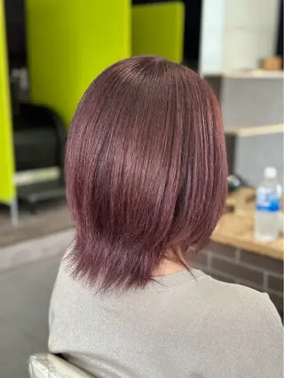 カラー 新岡 萌乃のヘアスタイル