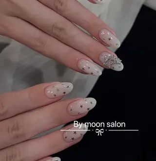 ネイル By moonネイル 🌷ワンホン/韓国風のネイルデザイン